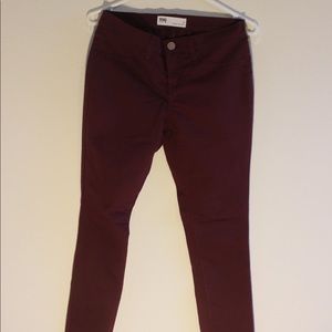 RSQ Maroon Jeggings